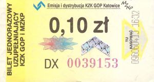 Bilet Katowice 0,10