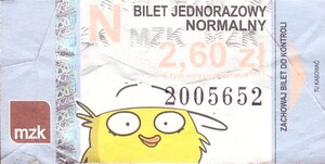 Bilet Kędzierzyn Koźle 2,60