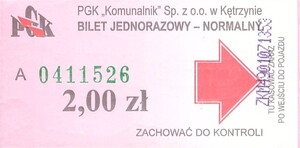 Bilet Kętrzyn