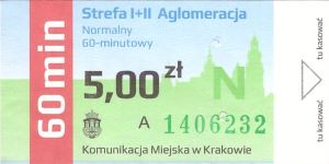 Bilet Kraków 5,00