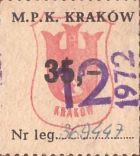 Bilet Kraków 12,72