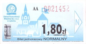 Bilet Lębork 1,80