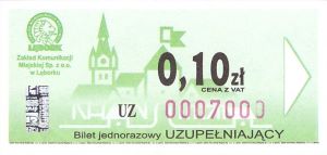Bilet Lębork 0,10