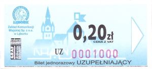 Bilet Lębork 0,20