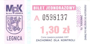 Bilet Legnica