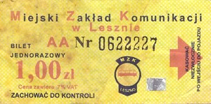 Bilet Leszno