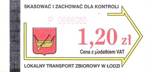 Bilet Łódź