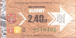 Bilet Łomianki