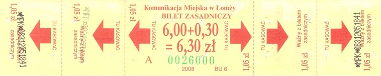 Bilet Łomża