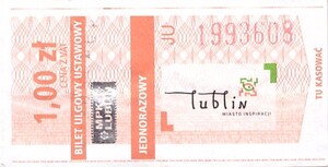 Bilet Lublin 1,00