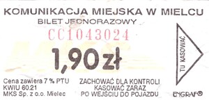 Bilet Mielec