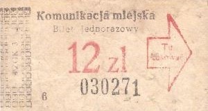 Bilety Ogólnopolskie 12