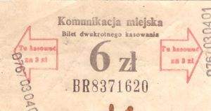 Bilety Ogólnopolskie 6