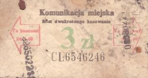 Bilet ogolnopolski 3 CL