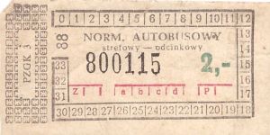 Bilet ogolnopolski 2 88