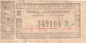 Bilety Ogólnopolskie 3