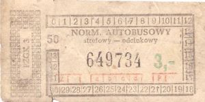 Bilety Ogólnopolskie 3