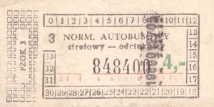 Bilety Ogólnopolskie 4