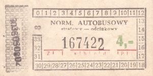 Bilety Ogólnopolskie 4