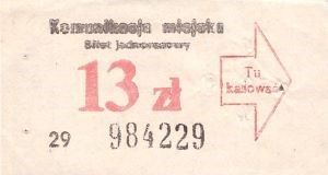 Bilety Ogólnopolskie 13