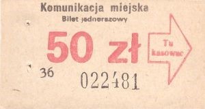 Bilety Ogólnopolskie 50