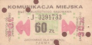 Bilety Ogólnopolskie 60