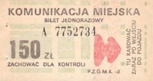 Bilety Ogólnopolskie 150