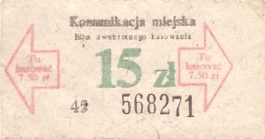 Bilet Ogólnopolski 15