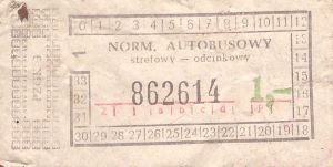 Bilety Ogólnopolskie 1