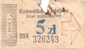 Bilety Ogólnopolskie 5