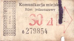 Bilety Ogólnopolskie 30