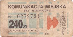 Bilety Ogólnopolskie 240