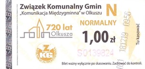 Bilet Olkusz 1,00