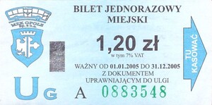 Bilet Opole