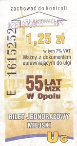 Bilet Opole