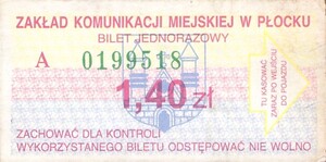 Bilet Płock
