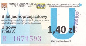 Bilet Płock