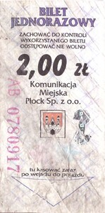 Bilet Płock