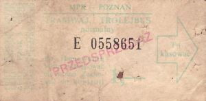 Bilet Poznań 1