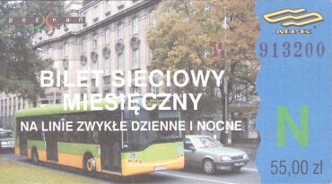 Bilet Poznań 