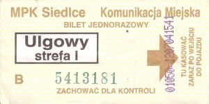 Bilet Siedlce