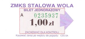 Bilet Stalowa Wola