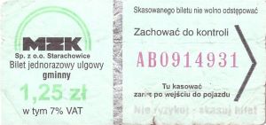 Bilet Starachowice