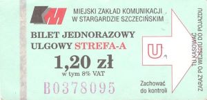 Bilet Stargard 1,20