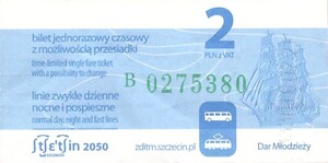 Bilet Szczecin 2