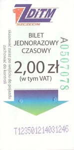 Bilet Szczecin 2,00