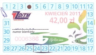 Bilet Szczecin