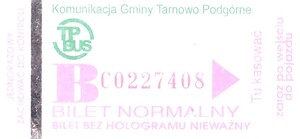 Bilet Tarnowo Podgórne