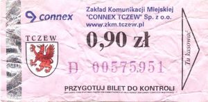 Bilet Tczew 0,90