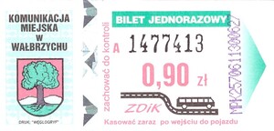 Bilet Wałbrzych